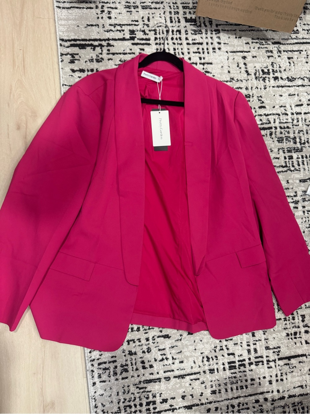 Fuchsia Open-Front Blazer by Tahari